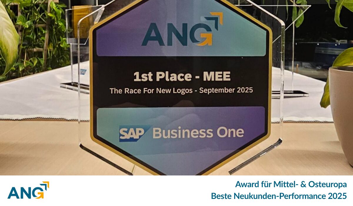 1st place in SAP’s Race for New Logos – MEE