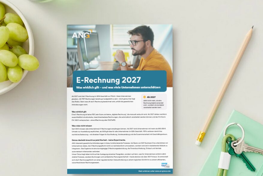 E Rechnung Kampagne Header was wirklich gilt | ANG