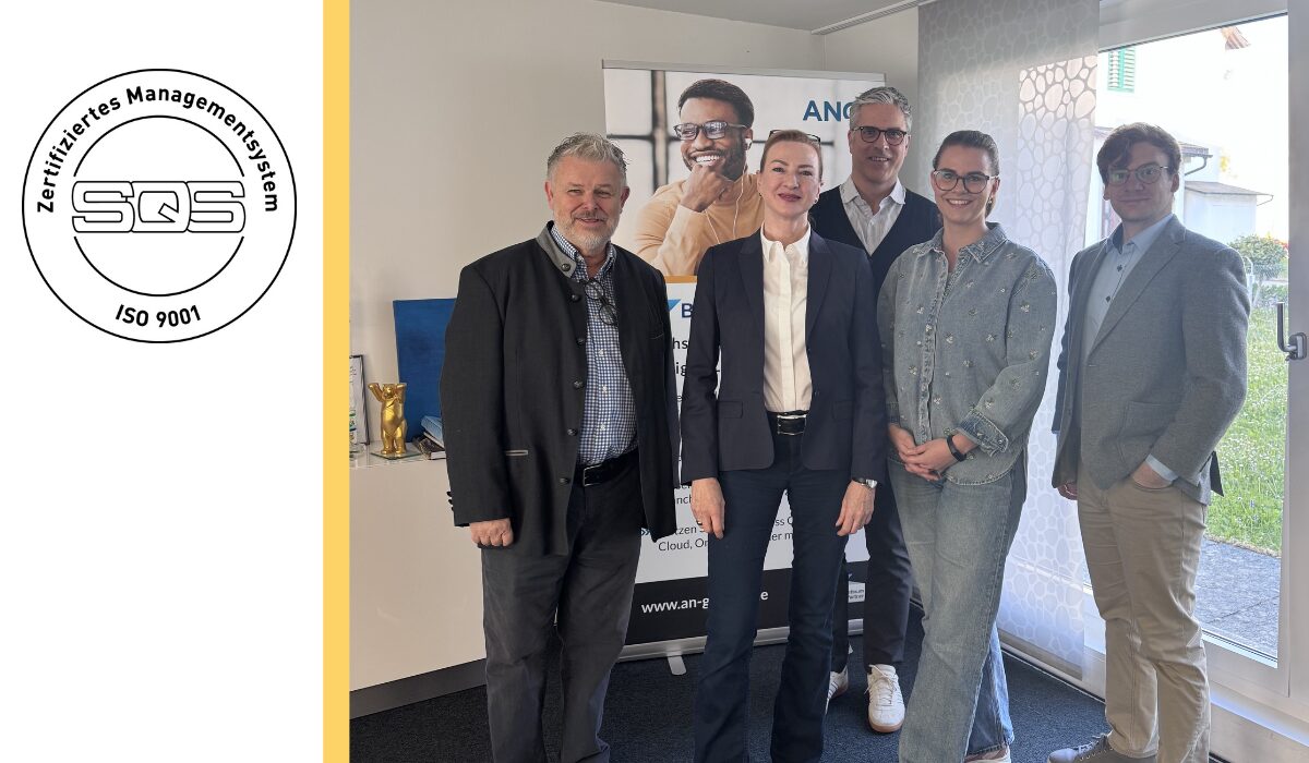ISO 9001 bestanden | ANG