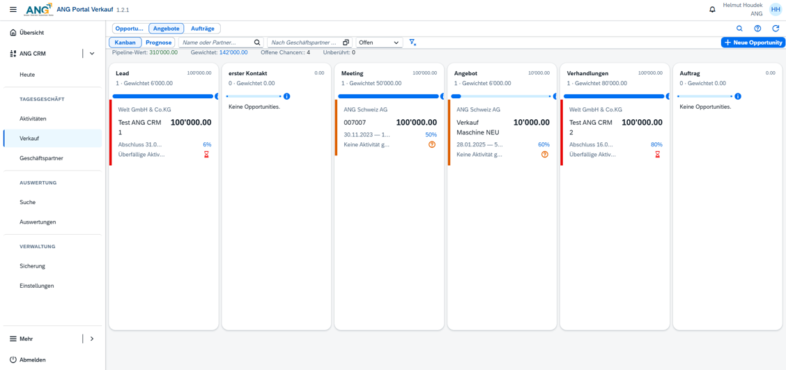 Lösungen für Außendienst, Vertrieb & Service 67 ANG CRM Screenshot (3)